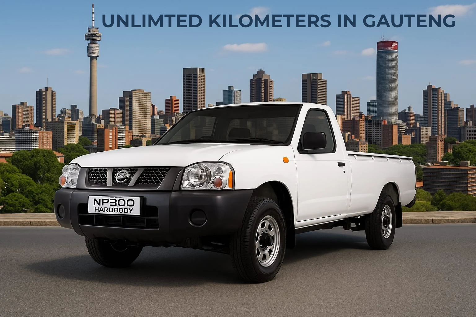 Bakkie For Rent  Rent a bakkie from R2500 per week.